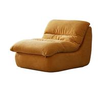 Canapé simple désossé - Sectionnel compact pour salon avec ottoman en option, emballage compressé, idéal pour les appartements,