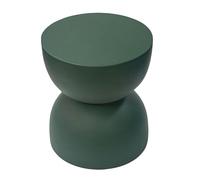 Canapé Table Basse Petite Table Ronde d'appoint for Cour extérieure, B&, hôtel, canapé, café, Maison, Salon, Loisirs, Rangement(Green)