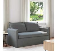 vidaXL Canapé sectionnel modulaire en tissu Taupe 195 x 82 x 85 cm