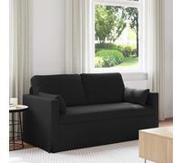 vidaXL Canapé sectionnel modulable en tissu gris foncé 138 x 78 x 80 cm