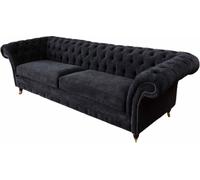 Canapé trois places Coussin Noir Canapé 3 places Canapés Chambre Meubles Design
