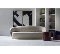 Canapé trois places Design Meubles de luxe en bois blanc Meubles design d'Italie Classiques