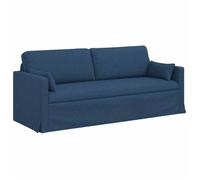 Canapé - VIDAXL - 180 cm - Bleu - Cadre métal - Ergonomique et modulable