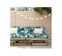 Vidaxl Canapés Centraux De Jardin 2 Pcs Bois De Pin Imprégné