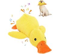 Canard 2026 Jouet anti-stress pour chien avec jouet couineur en peluche indestructible pour petits, moyens et grands