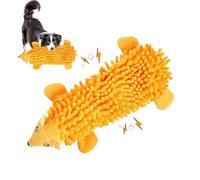 Canard anti-stress en peluche indestructible - Jouet couineur pour chien - Jouet indestructible pour chiots de petite/moyenne taille (renard)