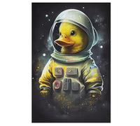 Canard astronautee Puzzle EnfFourmis 1000pcs, Puzzles en Bois- Kit Bricolage Relax Jeux pour Adolescents Et Adultes Cadeaux 78×53cm