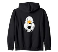 Canard avec Ballon de Football Sweat à Capuche