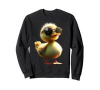 Canard avec Lunettes de Soleil Canard Colvert Caneton Héron Sweatshirt