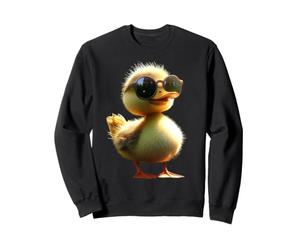Canard avec Lunettes de Soleil Canard Colvert Caneton Héron Sweatshirt