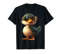 Canard avec Lunettes de Soleil Canard Colvert Caneton Héron T-Shirt