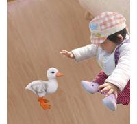 Canard Blanc Pour Bébés Filles/Garçons, Mignon, Modèle Animal De Dessin Animé, Créatures, Décoration Éducative Cognitive, Petit Canard Blanc