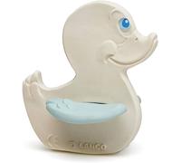 Canard bleu hochet de dentition blanc TU