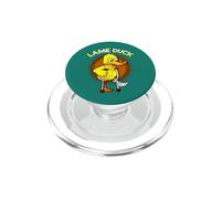Canard boiteux drôle Canard Mignon sur des béquilles PopSockets PopGrip pour MagSafe