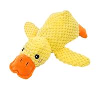 Canard calmant, jouet indestructible pour chien, jouet sonore apaisant pour chiot, jouet à mâcher interactif avec couineur, jouet en peluche doux avec couineur pour chiens
