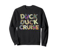 Canard Canard Croisière Cachette Trouver Cocktail Plage Soleil Fun Sweatshirt