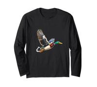 Canard colvert Vif en vol Manche Longue