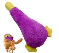 Canard couineur à mâcher pour chien - Jouet interactif en peluche pour chien | Jouet doux pour chien, chiot et chiot