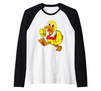 Canard Coureur Course Sport Manche Raglan