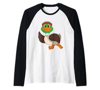 Canard Coureur Course Sport Manche Raglan