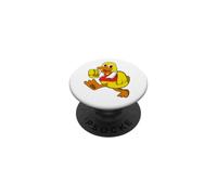 Canard Coureur Course Sport PopSockets PopGrip Adhésif