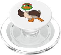 Canard Coureur Course Sport PopSockets PopGrip pour MagSafe
