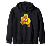 Canard Coureur Course Sport Sweat à Capuche
