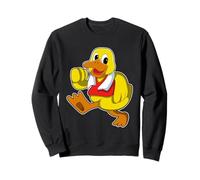 Canard Coureur Course Sport Sweatshirt