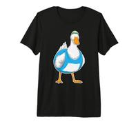 Canard Coureur Course Sport T-Shirt Haut de Gamme