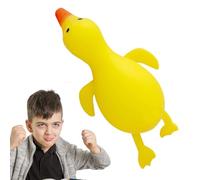 Canard de - Animaux sensoriels miniatures en silicone - Figurines tactiles apaisantes d'anxiété - Récompenses d'animaux Kawaii | Boîte de remplissage de panier de printemps pour cadeau de Noël
