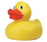 Tobar – Canard de bain G (08028) – Géant flottant Orange