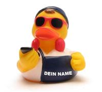 Canard de bain personnalisé (canard hipster)