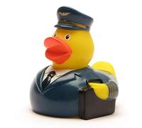 Canard de bain pilote | Canard de Plastique | Bath Duck | Duckshop | Rubber Duck | L: 8,5 cm