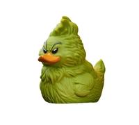 Canard de bain TUBBZ - Dr. Seuss Le Grinch - 9cm - Jouet de collection en plastique gris multicolore