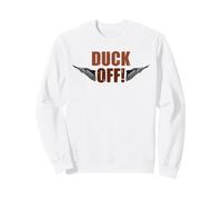 Canard de Chasse drôle Sarcastique Amateur de Chasseurs sarcastiques Sweatshirt