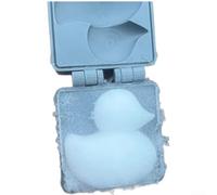 Canard de neige portable pour bricolage artisanal, art moderne suspendu décoration de jardin - matériel, gris, 8,5 x 6,7 x 4,8 cm (L)