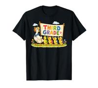 Canard de troisième année pour Enseignants et étudiants - Design coloré T-Shirt Graphique avec Valeur