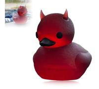 Canard Diable, Ornement De Tableau De Bord De Voiture Canard Diable Cool, Décorations De Tableau De Bord De Voiture En Résine De Qualité Supérieure, Voiture Drôles Canards Cadeaux Pour Hommes (1Pcs)