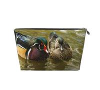Canard Domestique imprimé, Trousse de Toilette Trousse de Maquillage Sac à cosmétiques Trousse de Toilette de Voyage Portable