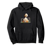 Canard Doux avec But de Football Sweat à Capuche