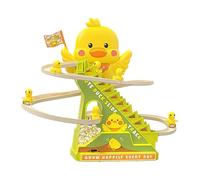 Canard Électrique Jouet À Monter Les Escaliers - Little Duck Track Slide Toys Pour | Jouet Canard Escaladeur, Circuit Électrique Musical Avec Canards Escaladeurs | Jeu Éducatif Interactif Pour