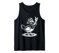Canard en Bois Punk Rock Rocker Heavy Metal Débardeur