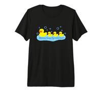 Canard en Caoutchouc avec Inscription « Mommy You're My Lucky Duck » T-Shirt Haut de Gamme