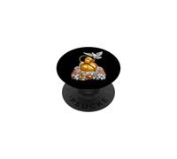 Canard en Caoutchouc Duckie Coquette Chrétienne Religieuse Roses PopSockets PopGrip Adhésif