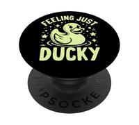 Canard en Caoutchouc Feeling Just Ducky PopSockets PopGrip Adhésif