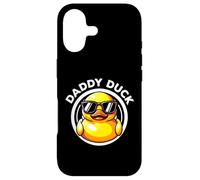 Canard en Caoutchouc Humoristique avec Inscription « Daddy Duck Dad I Love Ducks » Coque pour iPhone 17