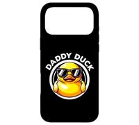 Canard en Caoutchouc Humoristique avec Inscription « Daddy Duck Dad I Love Ducks » Coque pour iPhone 17 Pro Max