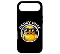 Canard en Caoutchouc Humoristique avec Inscription « Daddy Duck Dad I Love Ducks » Coque pour iPhone Air