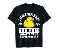Canard en caoutchouc I Make Software Bug Free Programmer T-Shirt
