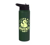 Canard en caoutchouc It's a Ducky Day Stainless Steel Insulated Water Bottle